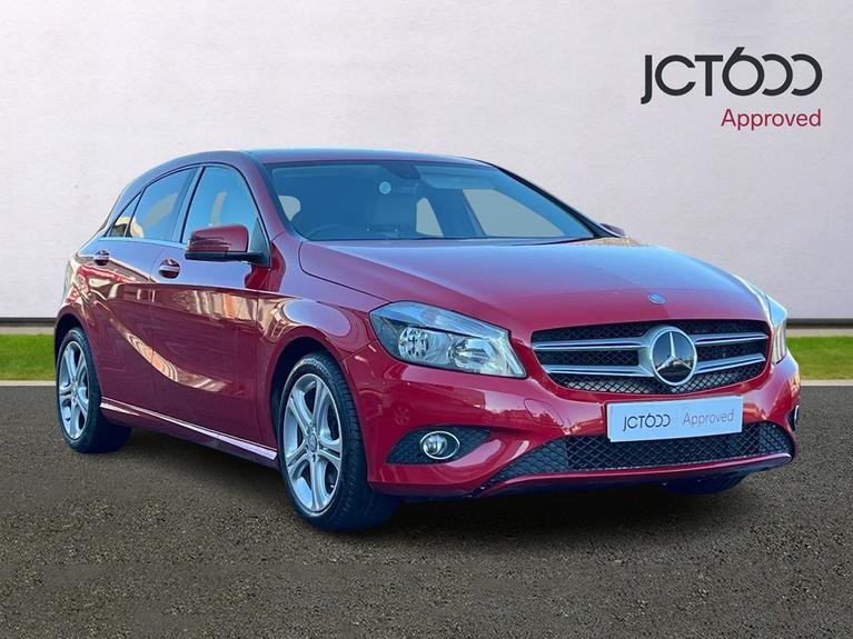 Used 2015 MERCEDES-BENZ A Class 2.1 A200 CDI Sport Edition Hatchback 5dr Diesel Manual Euro 6 (s/s) (136 ps) Red at JCT600