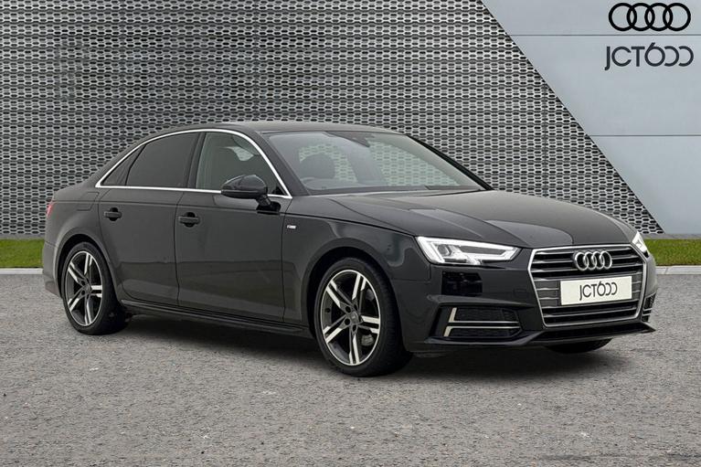 Used 2018 Audi A4 1.4T FSI S Line 4dr [Leather/Alc/Tech Pack] Black at JCT600
