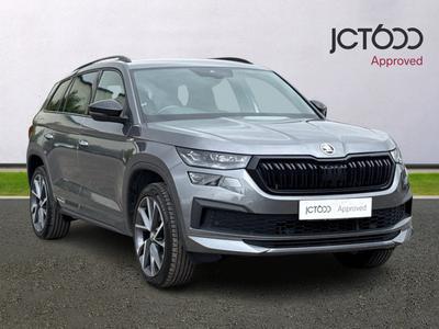 2023 Skoda Kodiaq 2.0 TDI SportLine SUV 5dr Diesel DSG 4WD Euro 6 (s/s) (7 Seat) (200 ps) at JCT600