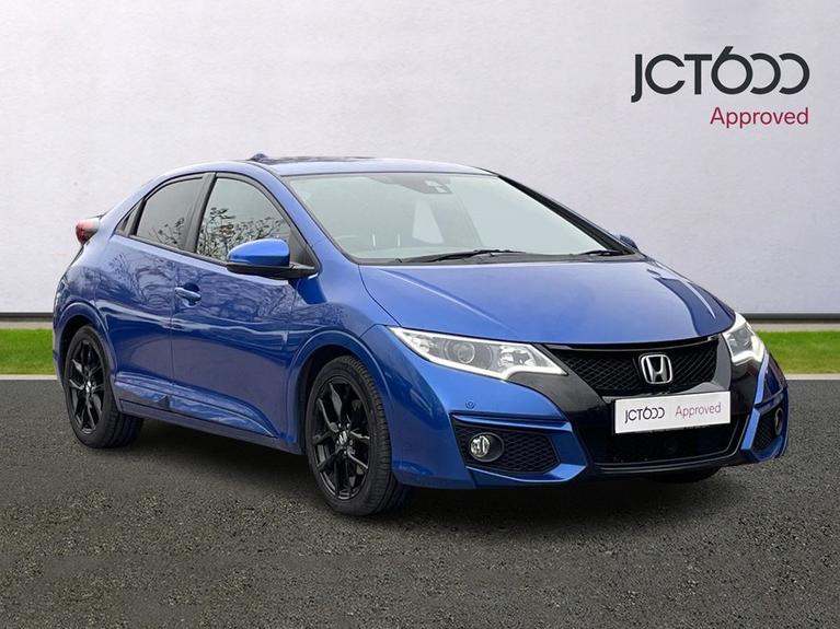 Used 2017 HONDA Civic 1.6 i-DTEC Sport Hatchback 5dr Diesel Manual Euro 5 (s/s) (120 ps) Blue at JCT600