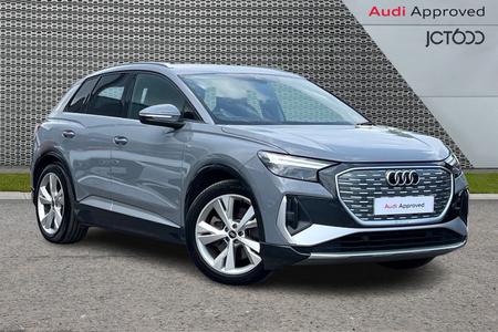 2023 AUDI Q4 E TRON 40 S LINE SUV 5DR ELECTRIC AUTO 82KWH 204 PS PRICE 19,573... photo
