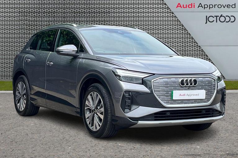 Used 2024 AUDI Q4 40 Sport SUV 5dr Electric Auto 82kWh (204 ps) Typhoon grey at JCT600