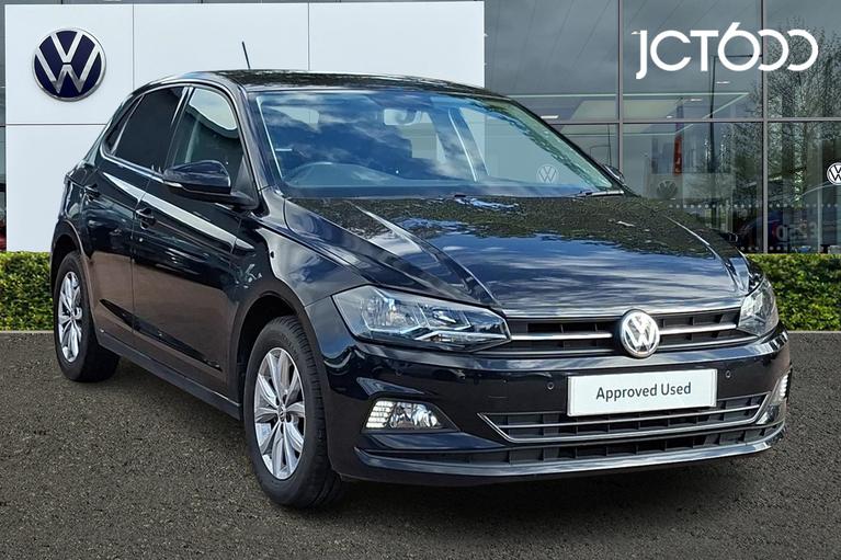 Used 2020 VOLKSWAGEN Polo 1.0 EVO 80 Match 5dr Deep Black Pearl at JCT600