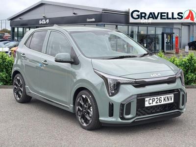 Used 2026 Kia PICANTO 1.0 GT-Line Hatchback 5dr Petrol Manual Euro 6 (s/s) (67 bhp) ADVENTUROUS GREEN at Gravells