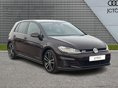 2017 VOLKSWAGEN Golf 2.0 TDI GTD Hatchback 5dr Diesel Manual Euro 6 (s/s) (184 ps) at JCT600