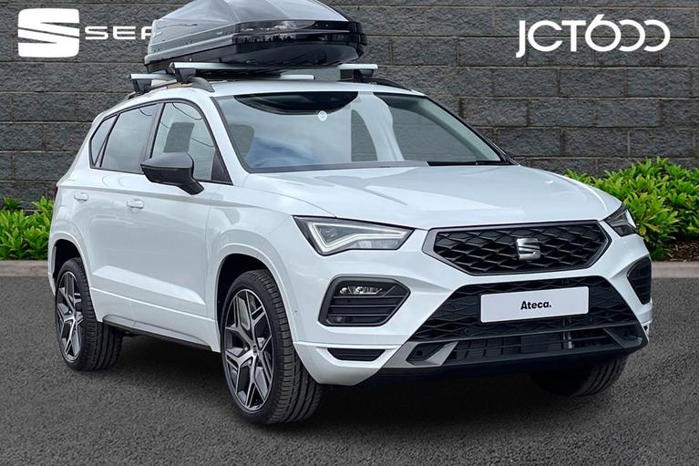 Used ~ SEAT Ateca SUV 1.5TSI 150 EVO FR Sp Glacier White at JCT600