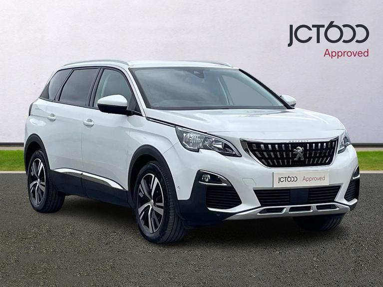 Used 2020 PEUGEOT 5008 1.5 BlueHDi Allure SUV 5dr Diesel Manual Euro 6 (s/s) (130 ps) White at JCT600