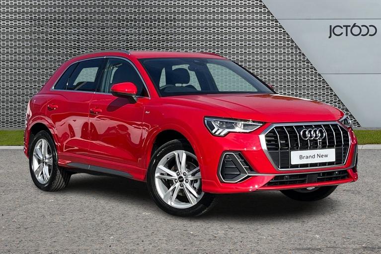 Used ~ AUDI Q3 Audi Q3 S line 35 TFSI 150 PS Progressive red at JCT600