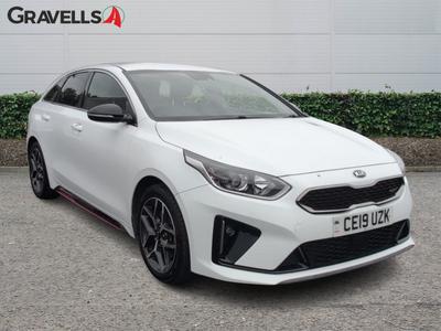 Used 2019 Kia PROCEED 1.4 T-GDi GT-Line Shooting Brake 5dr Petrol Manual Euro 6 (s/s) (138 bhp) White at Gravells