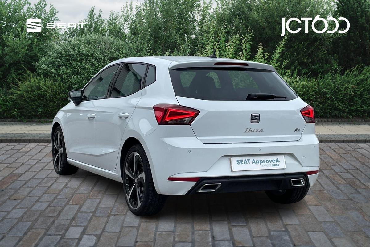 2023 SEAT Ibiza 1.0 TSI 110 FR Sport 5dr DSG £18,848 5,573 miles WHITE