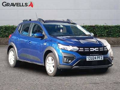 Used 2024 Dacia SANDERO STEPWAY 1.0 TCe Expression Hatchback 5dr Petrol Manual Euro 6 (s/s) (90 ps) iron blue at Gravells