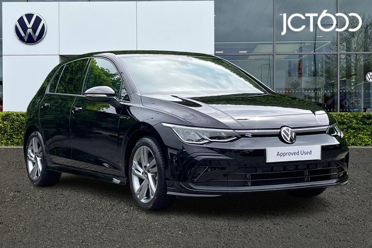 Used 2024 Volkswagen Golf 8 R-Line 2.0 TDI 150PS 7-speed DSG Deep Black Pearl at JCT600