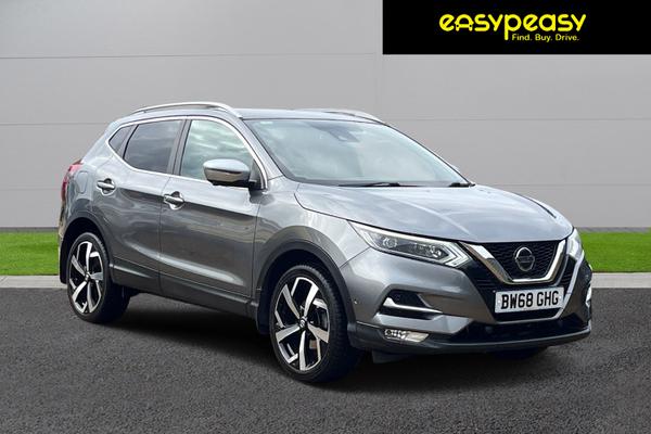 Used 2019 Nissan QASHQAI 1.3 DiG-T 160 Tekna+ 5dr DCT Grey at easypeasy