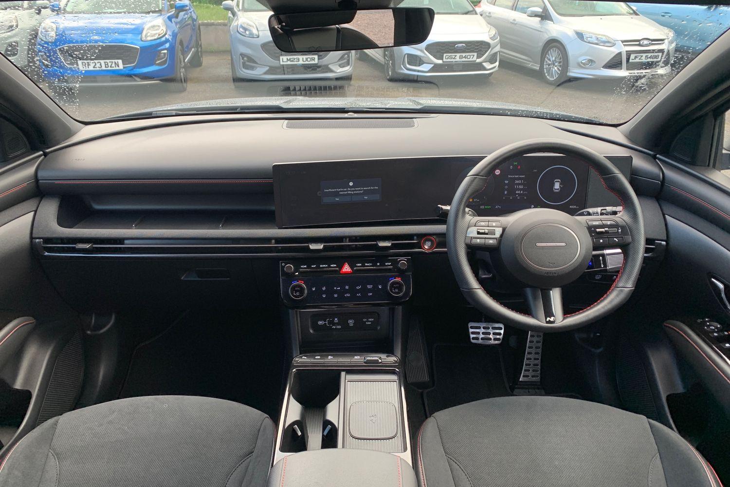 2026 Hyundai TUCSON 1.6T FHEV 239PS N Line in Ecotronic Grey with 4K - vehicle photo 11 for sale on PureCar