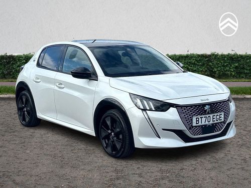 Used 2020 PEUGEOT 208 100kW GT Line 50kWh 5dr Auto White at Carco Group