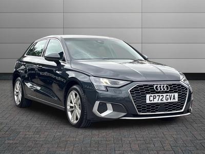 Used 2023 Audi A3 1.4 TFSIe 40 Sport Sportback S Tronic Euro 6 (s/s) 5dr 13kWh at Sinclair Direct