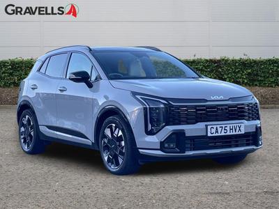 Used 2026 Kia SPORTAGE 1.6 h T-GDi GT-Line S SUV 5dr Petrol Hybrid Auto Euro 6 (s/s) (235 bhp) wolf grey at Gravells