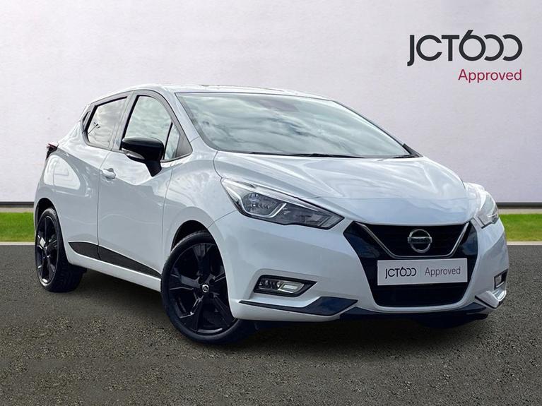 Used 2020 NISSAN Micra 1.0 IG-T n-tec Hatchback 5dr Petrol XTRON Euro 6 (s/s) (100 ps) White at JCT600