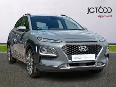 2021 HYUNDAI KONA 1.6 h-GDi Premium SE SUV 5dr Petrol Hybrid DCT Euro 6 (s/s) (141 ps) at JCT600