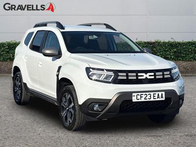 Used 2023 Dacia DUSTER 1.0 TCe Journey SUV 5dr Petrol Manual Euro 6 (s/s) (90 ps) White at Gravells
