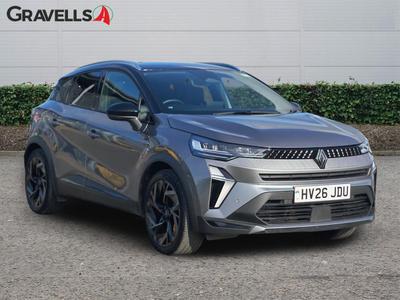 Used 2026 Renault CAPTUR 1.2 TCe esprit Alpine SUV 5dr Petrol Manual Euro 6 (s/s) (115 ps) Grey & Black at Gravells