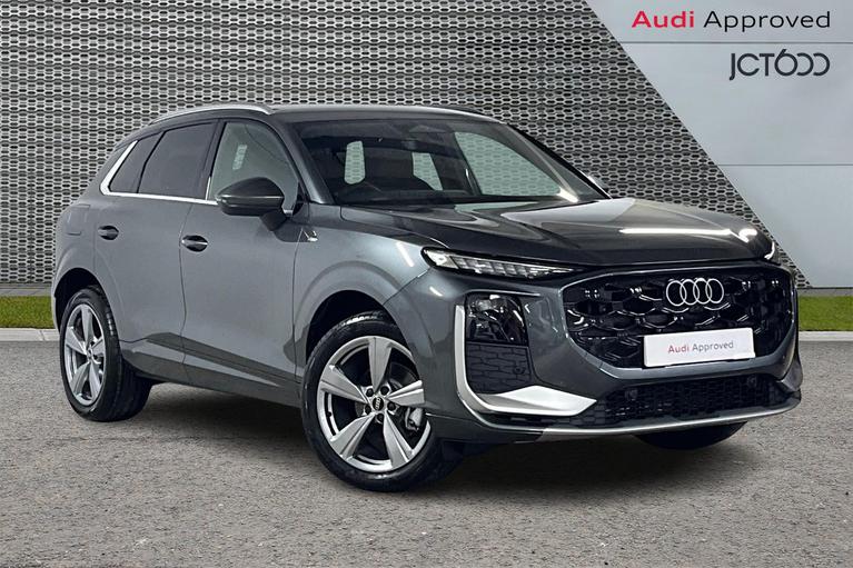 Used 2026 AUDI Q3 2.0 TFSI S line SUV 5dr Petrol S Tronic quattro Euro 6 (s/s) (204 ps) Grey at JCT600