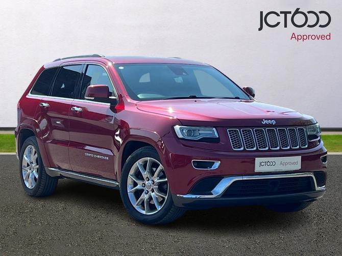 JEEP Gran Cherokee. V6 CRD Summit SUV 5 puertas Diesel Auto 4WD Euro £ , , millas Rojo grand cherokee diesel 2015 JEEP Gran Cherokee. V6 CRD Summit SUV 5 puertas Diesel Auto 4WD Euro £ , , millas Rojo