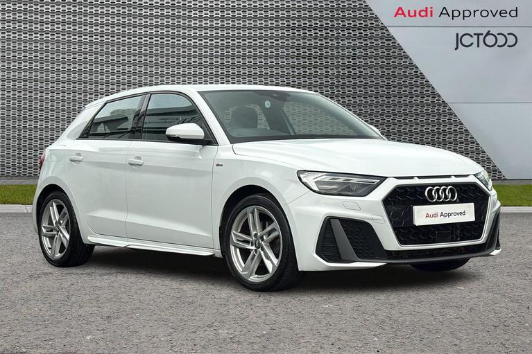 Used 2019 Audi A1 1.0 TFSI 30 S line Sportback 5dr Petrol S Tronic Euro 6 (s/s) (116 ps) White at JCT600