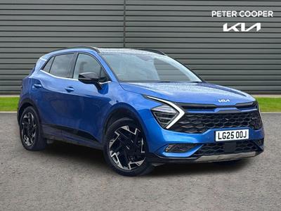 Used 2025 Kia Sportage 1.6 T-GDi 48V GT-LINE S Blue Flame at Kia Motors UK