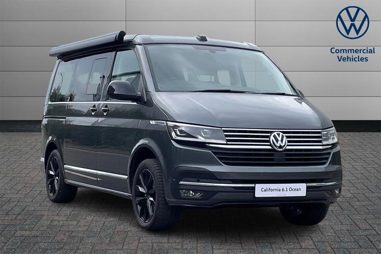 Used ~ VOLKSWAGEN California California Ocean SWB 150 PS 2. Indium Grey Metallic at JCT600