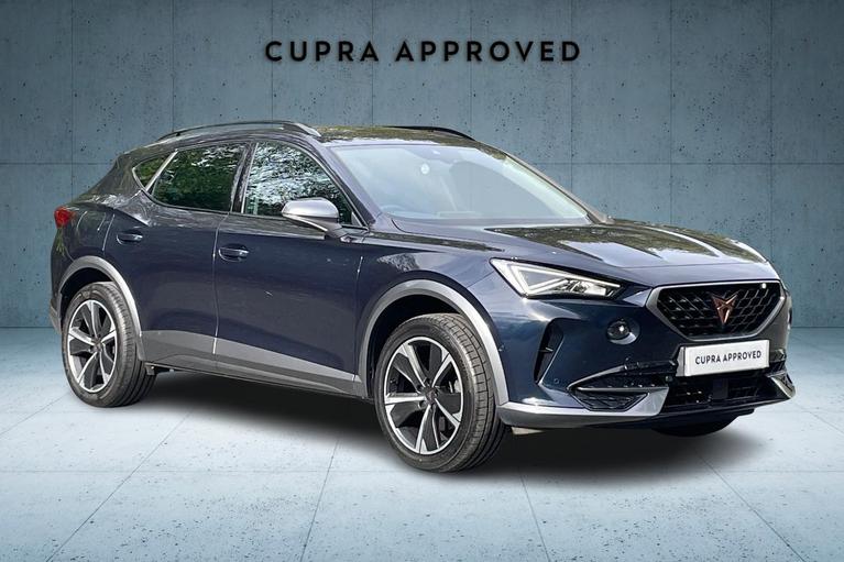 Used 2022 CUPRA Formentor 1.5 TSI V1 SUV 5dr Petrol DSG Euro 6 (s/s) (150 ps) Blue at JCT600