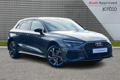 2024 AUDI A3 1.4 TFSIe 45 S line Competition Sportback 5dr Petrol Plug-in Hybrid S Tronic Euro 6 (s/s) 13kWh (245 ps) at JCT600