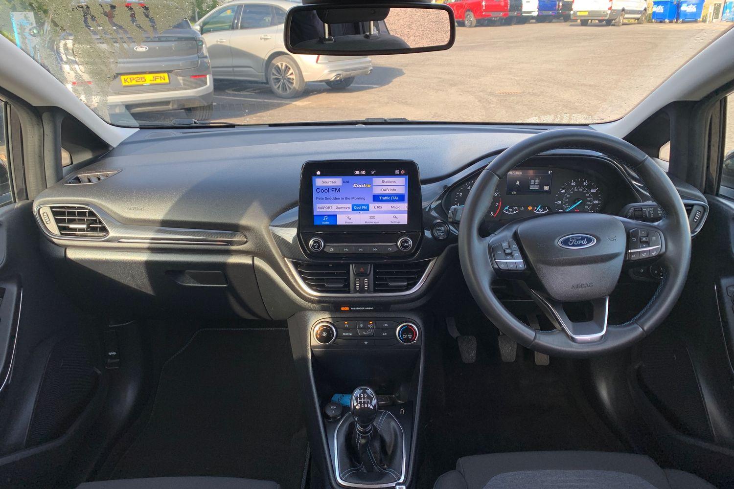 2023 Ford Fiesta 1.0 Active Hatchback 5dr Petrol Manual 100ps In Black with 29k - vehicle photo 11 for sale on PureCar