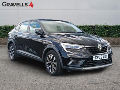 Used 2022 Renault Arkana 1.3 TCe MHEV Iconic SUV 5dr Petrol EDC 2WD Euro 6 (s/s) (140 ps) metallic black at Gravells