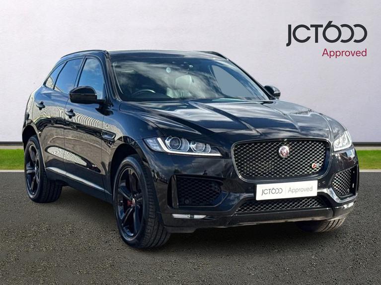 Used 2018 JAGUAR F-Pace 3.0d V6 S 5dr Auto AWD Black at JCT600