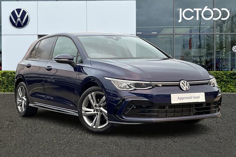 Used 2022 Volkswagen Golf R-Line 1.5 TSI 150PS 6-speed Manual 5 Door Atlantic Blue at JCT600