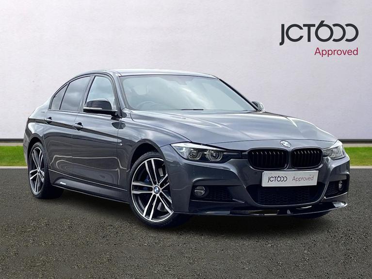 Used 2017 BMW 3 Series 3.0 335d M Sport Shadow Edition Saloon 4dr Diesel Auto xDrive Euro 6 (s/s) (313 ps) Grey at JCT600