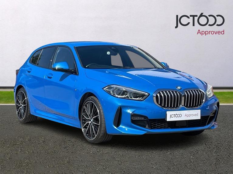 Used 2020 BMW 1 Series 1.5 118i M Sport Hatchback 5dr Petrol DCT Euro 6 (s/s) (140 ps) Blue at JCT600