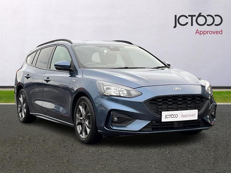 Used 2021 FORD Focus 1.5 EcoBlue ST-Line Estate 5dr Diesel Manual Euro 6 (s/s) (120 ps) Blue at JCT600