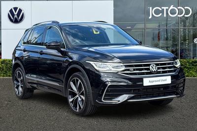 2023 VOLKSWAGEN Tiguan 1.4 TSI 13kWh R-Line SUV 5dr Petrol Plug-in Hybrid DSG Euro 6 (s/s) (245 ps) at JCT600