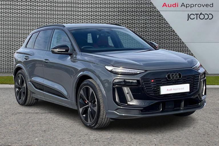 Used 2026 AUDI Sq6 E-Tron 100kWh S Black Edition SUV 5dr Electric Auto quattro (490 ps) Grey at JCT600