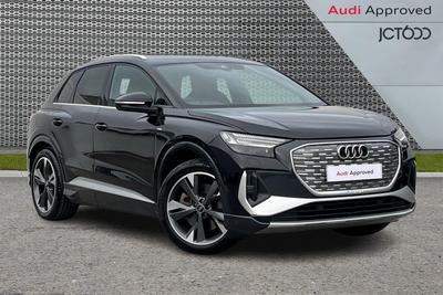 2023 AUDI Q4 e-tron 40 S line SUV 5dr Electric Auto 82kWh (204 ps) at JCT600