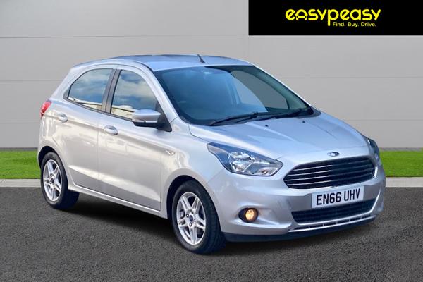 Used 2017 Ford KA+ 1.2 Zetec 5dr Silver at easypeasy