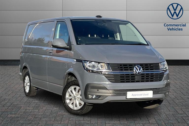 Used 2021 VOLKSWAGEN Transporter T30 Highline DSG SWB Euro 6 150ps *APP CONNECT*12 MONTHS VW WARRANY* Pure Grey at JCT600