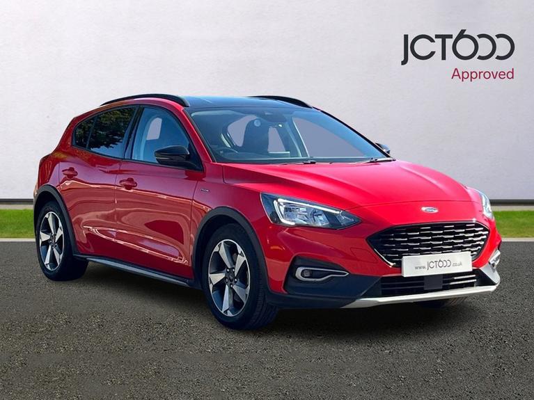 Used 2020 Ford Focus 1.0T EcoBoost Active Hatchback 5dr Petrol Manual Euro 6 (s/s) (125 ps) Red at JCT600