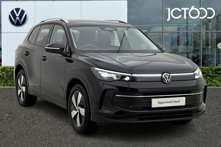 Used 2024 VOLKSWAGEN Tiguan 1.5 eTSI 150 Match 5dr DSG Deep Black at JCT600