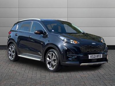 Used 2021 Kia Sportage 1.6 T-GDi ISG GT-LINE S Phantom Black at Kia Motors UK
