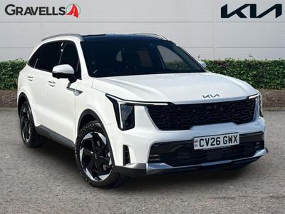 Used 2026 Kia SORENTO 1.6 h T-GDi Aspire SUV 5dr Petrol Hybrid Auto AWD Euro 6 (s/s) (235 bhp) WHITE PEARL at Gravells