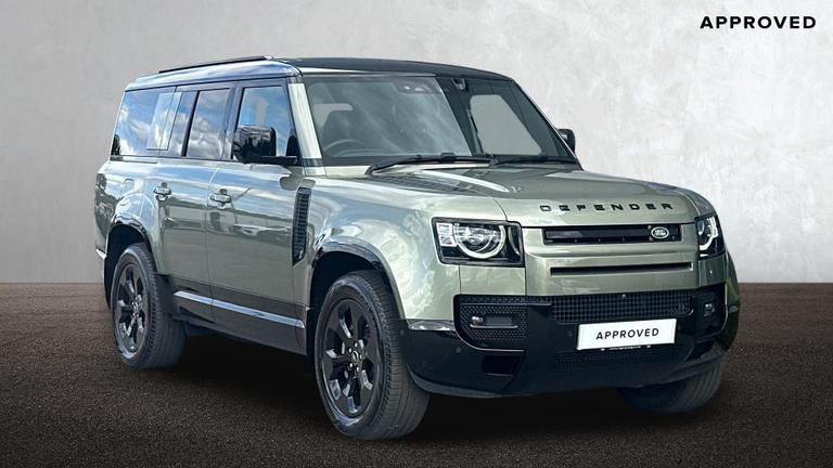Used 2025 Land Rover Defender D350 X-Dynamic HSE LWB Pangea Green at Roger Young