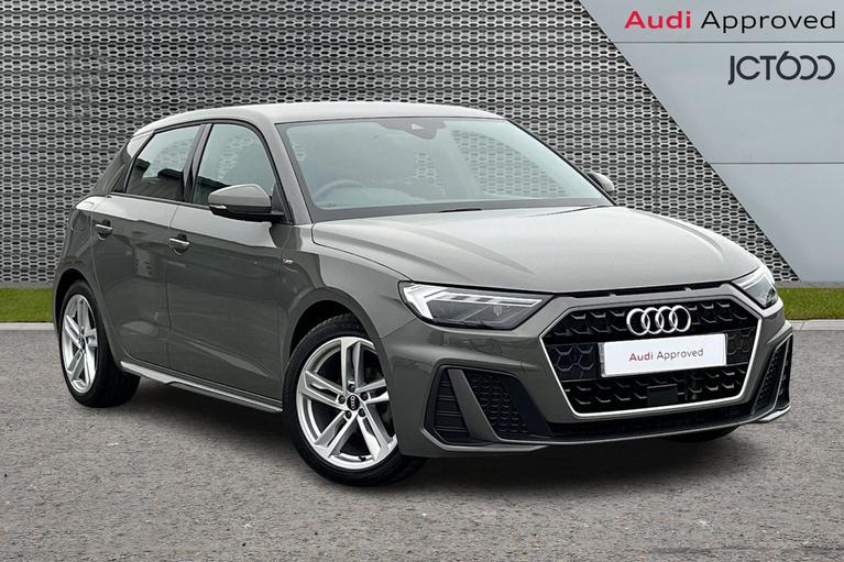 Used 2022 AUDI A1 1.0 TFSI 25 S line Sportback 5dr Petrol Manual Euro 6 (s/s) (95 ps) Chronos Grey Metallic at JCT600